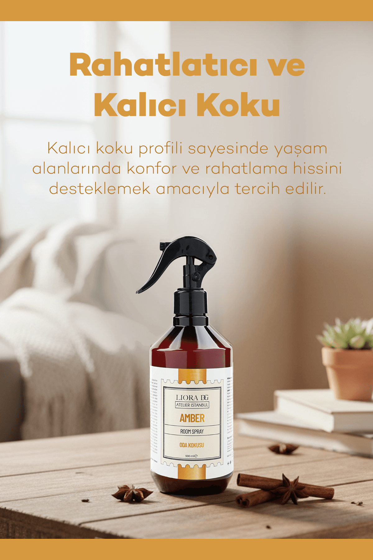 Amber Oda Kokusu 500 ml 5