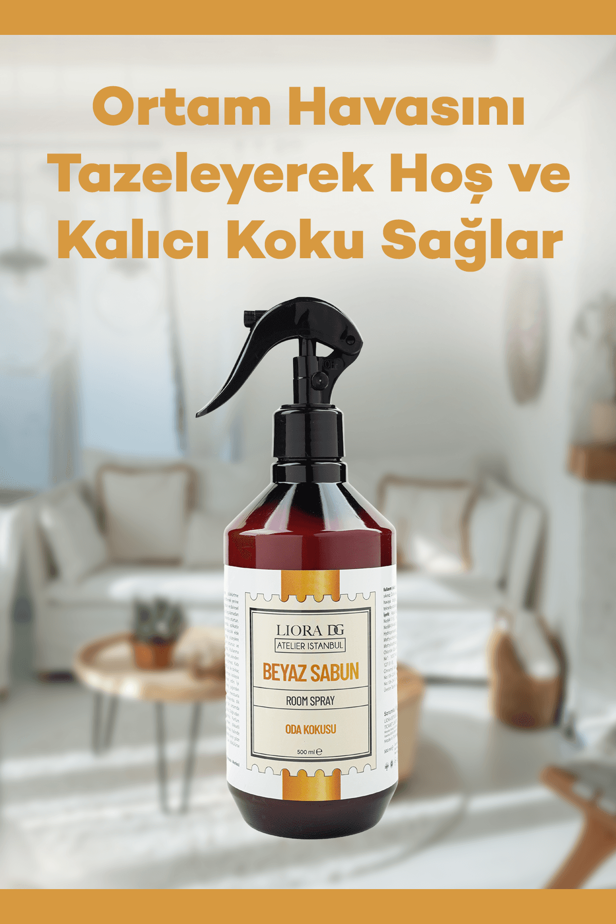 Beyaz Sabun Oda Kokusu 500 ml 3