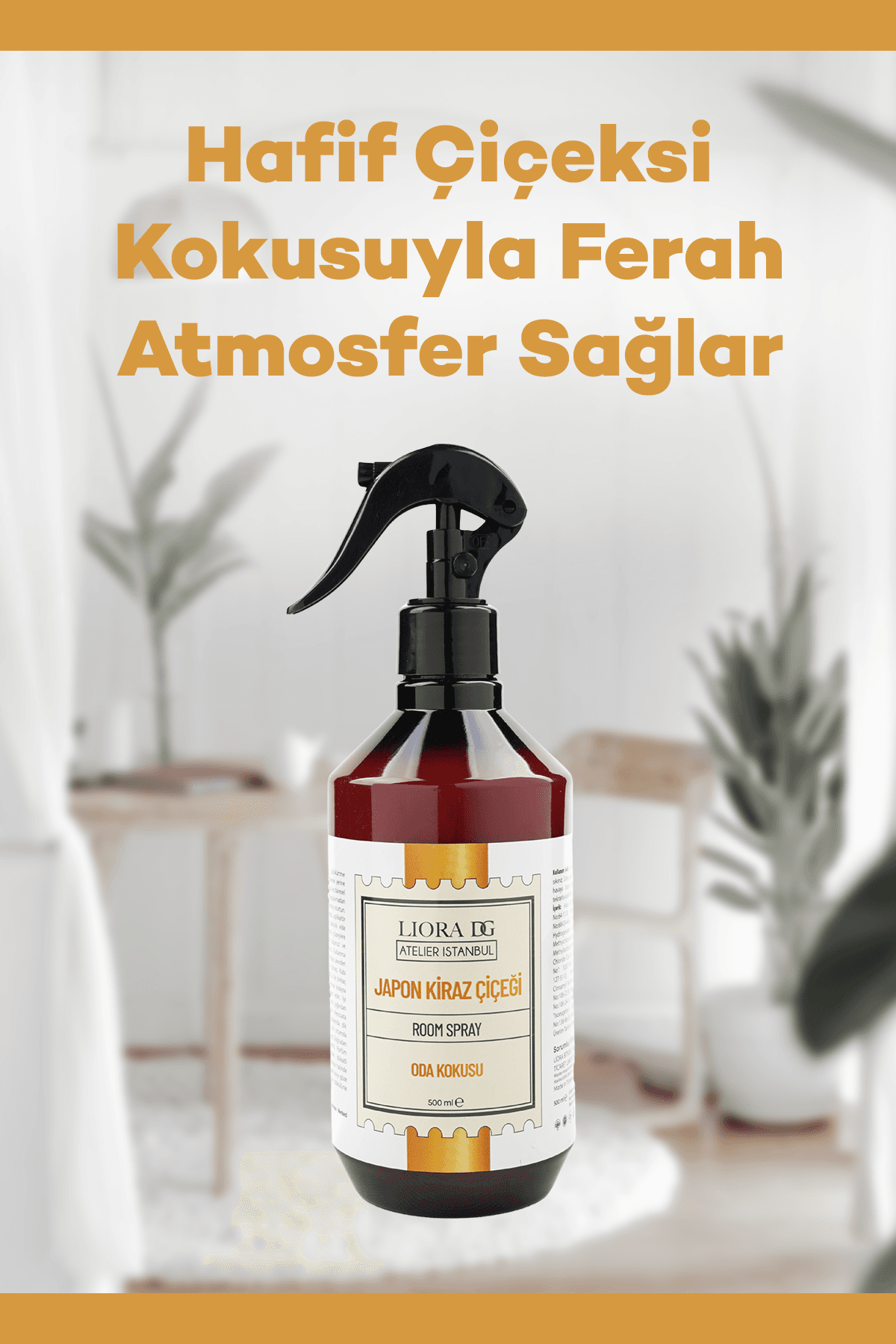 Japon Kiraz Çiçeği Oda Kokusu 500 ml 3