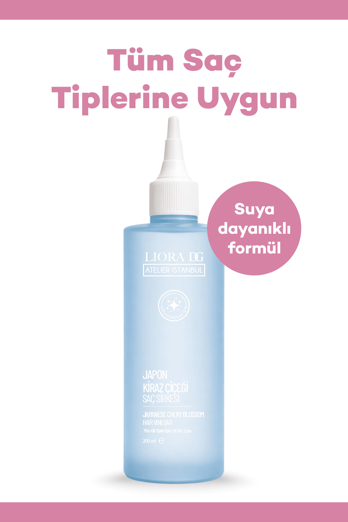 Japon Kiraz Çiçeği Saç Sirkesi 200 ml 6