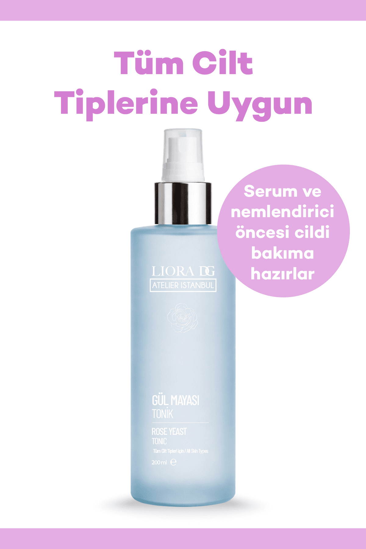 Saf Gül Mayası Tonik 200 ml 6