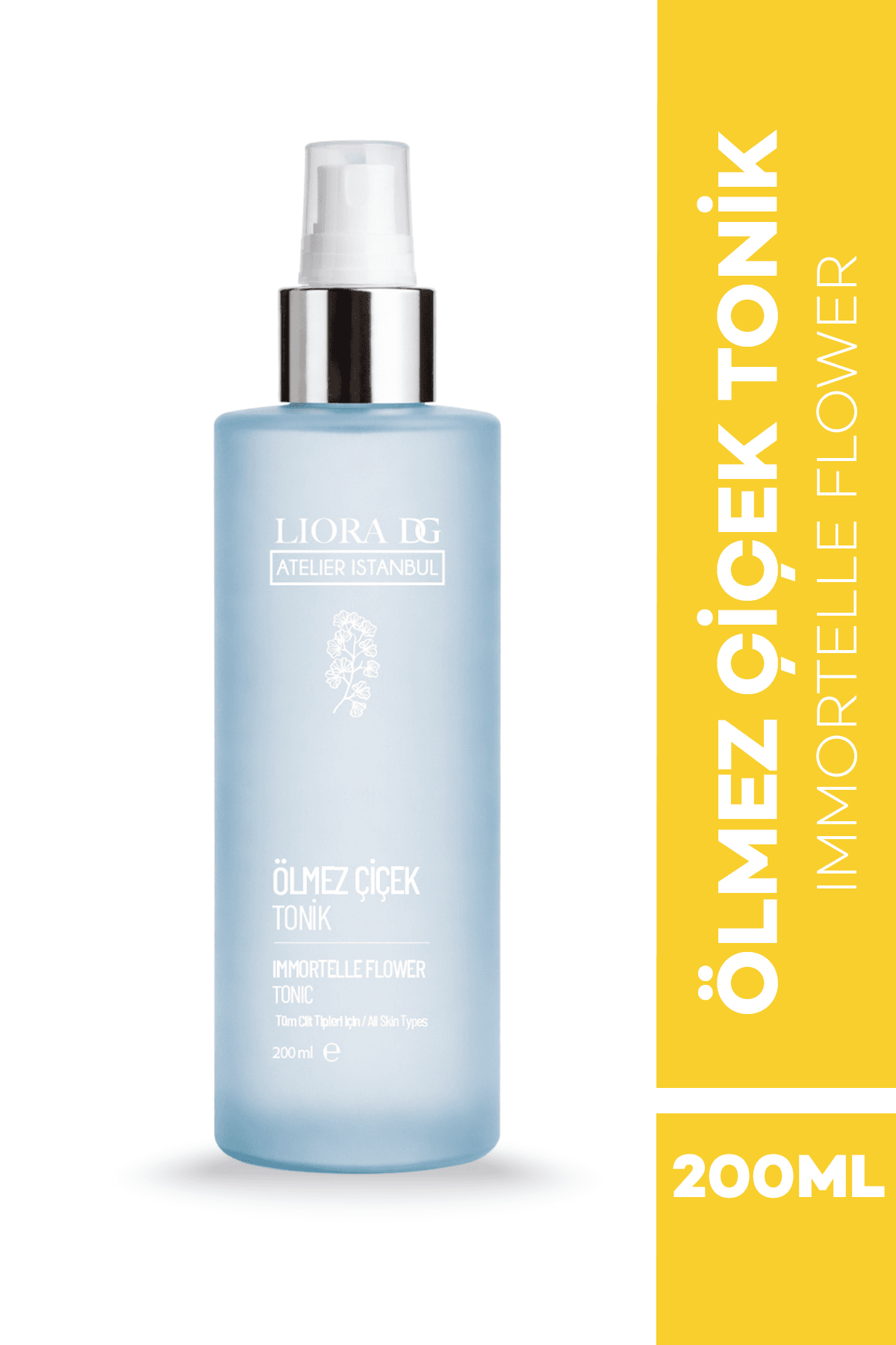 Saf Ölmez Çiçek Suyu Tonik 200 ml - 1